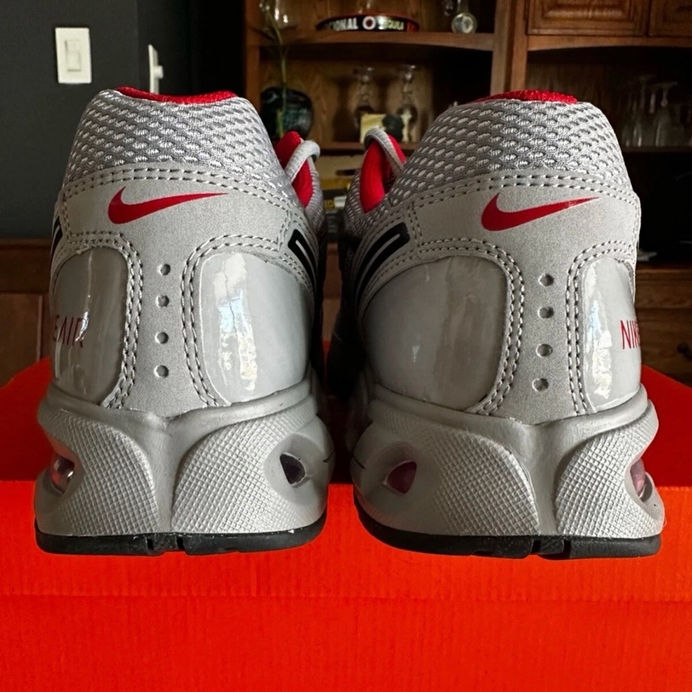 No Box Nike Men's Air Max Torch 4 "Gray/Red" Running Training Shoes Size 11 Men - Picture 3 of 6